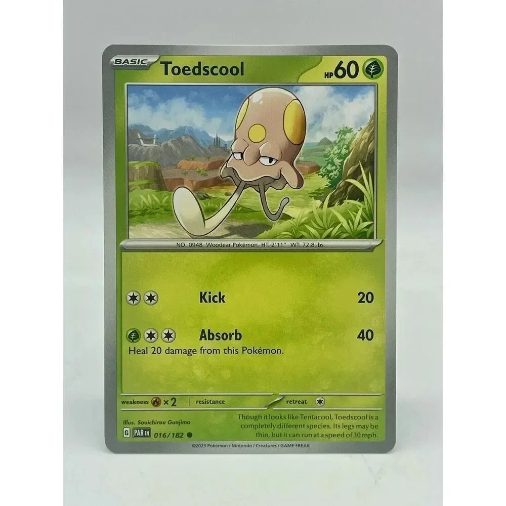 Toedscool 016/182 Paradox Rift Pokemon TCG Non Holo Mint‎ Unplayed